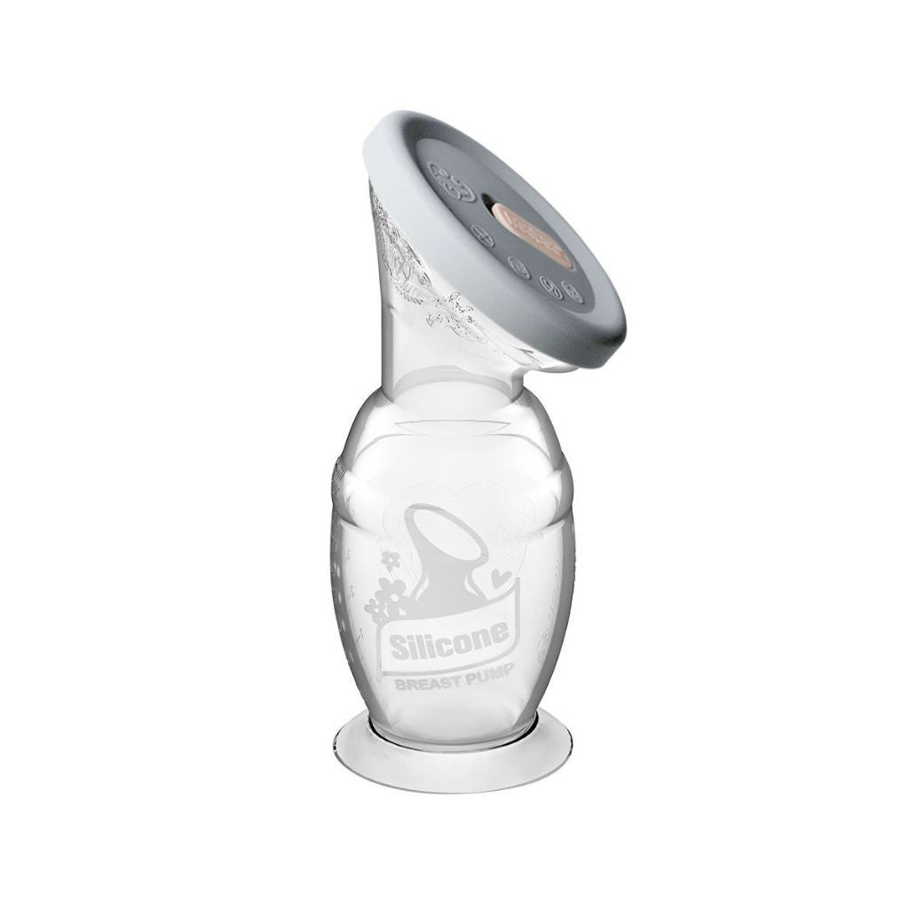 milch abpumpen mit handpumpe Milchpumpe & Deckel im Set
