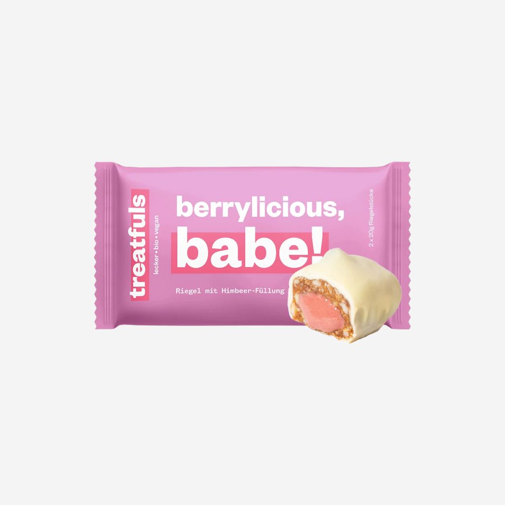 Mandel-Cashew-Himbeer Riegel