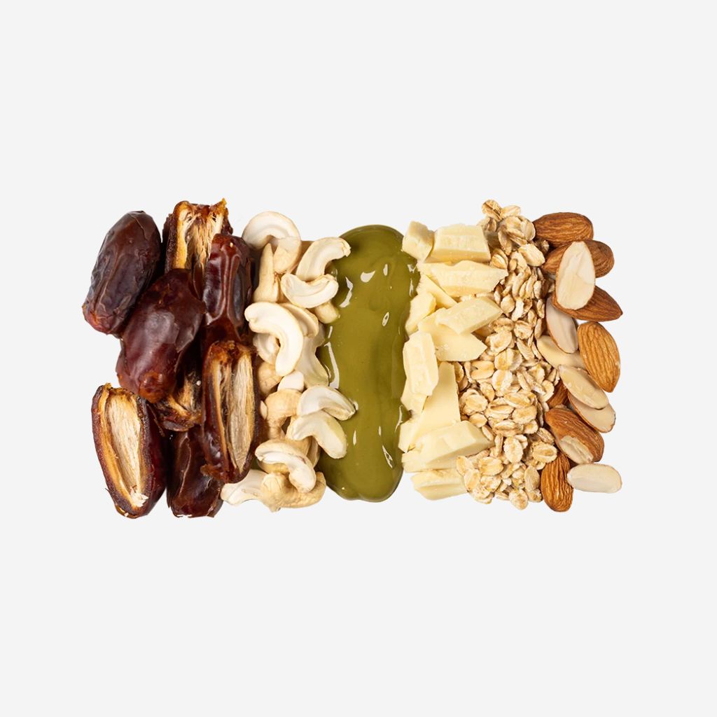 Cashew-Matcha Riegel