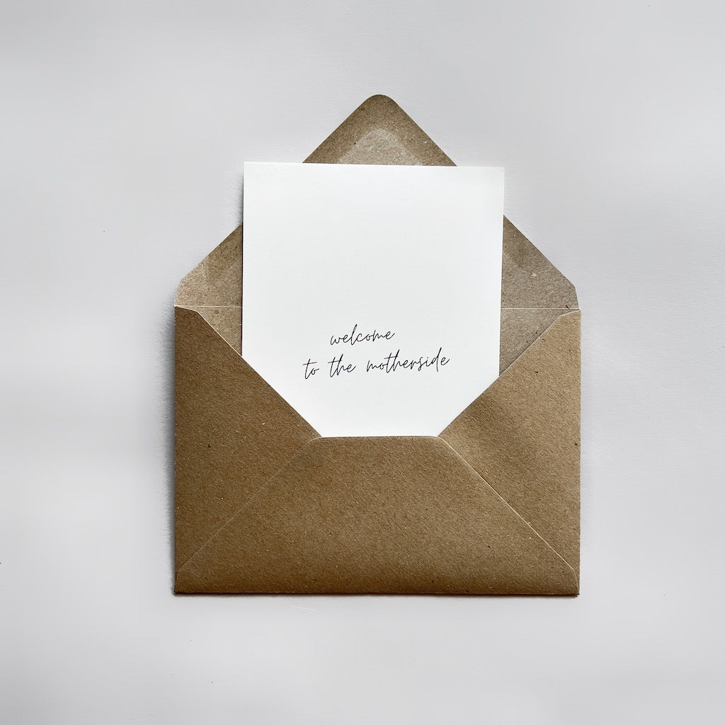 Karte "welcome to the motherside"