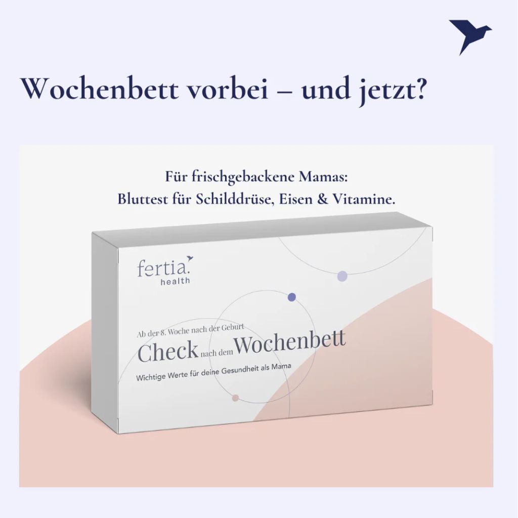Check nach dem Wochenbett - Bluttest
