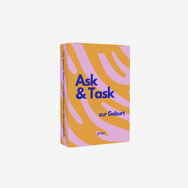 Ask & Task: Kartenset zur Geburt